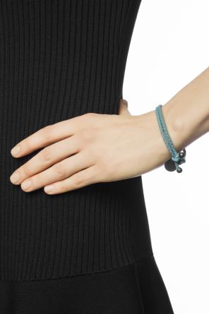 Plaited bracelet with charm, zdjęcie 2 Plaited bracelet with charm od Bottega Veneta